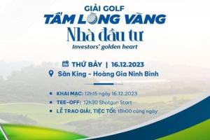 Hơn 140 golfer tranh tài giải golf từ thiện “Tấm lòng vàng Nhà đầu tư”