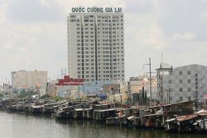 Cổ phiếu QCG của Quốc Cường Gia Lai giảm kịch sàn